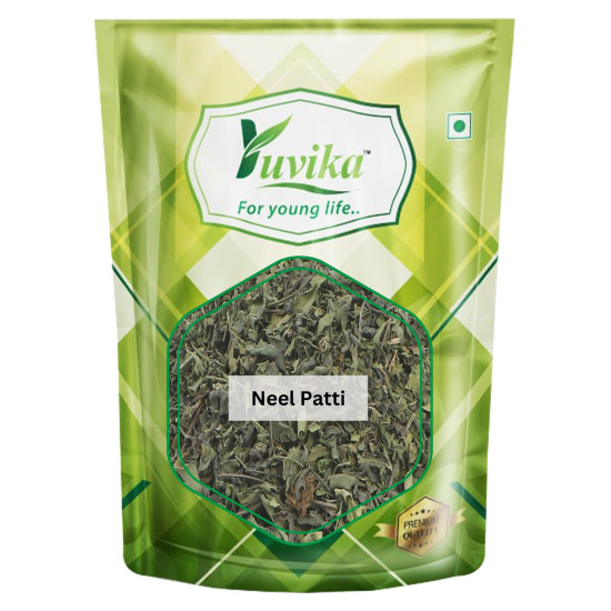Yuvika Indigo Leaves - Indigo Leaf - Neel Patti - Neelambari - Indigofera Tinctoria 100 Grams