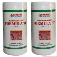Formula D Tablets (200tab, Pack of 2) || Organic Homoeo