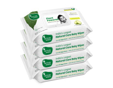 Mother Sparsh Natural Care Baby Wipes I 100% Plant Made Fabric From Forest Land | Plant Powered Wet Wipes with Cucumber Extract For Baby I Cotton Cloth Like Bigger Sheets | 60 Pcs (Pack of 4)