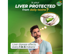 Zandu Livital Syrup – 200 ml | Scientifically proven Ayurvedic Liver Care & Detox Support |Revitalises Liver Health Naturally & Boosts Appetite & Digestion | Blend of 12 Potent Herbs