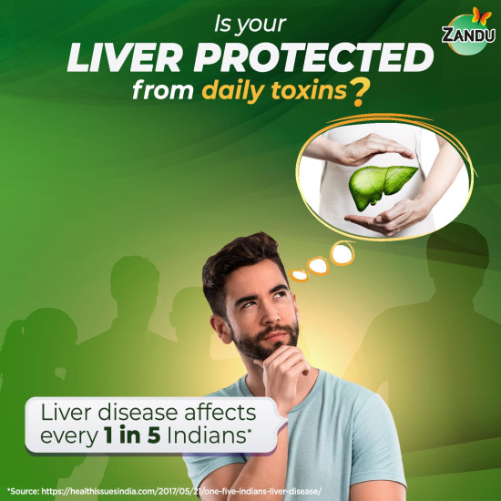 Zandu Livital Liver Tablets – Clinically Proven for Liver Detox & Health Support in 2 Months | 90 Tabs | Ayurvedic Formula with Bhringaraj & Guduchi | 100% Ayurvedic Ingredients