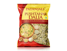 Patanjali Pushtahar Dalia 500g, Rich in Protein & Dietary Fibre, Good for Weight Loss, Easy to Cook Healthy and Light Breakfast