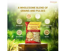 Patanjali Pushtahar Dalia 500g, Rich in Protein & Dietary Fibre, Good for Weight Loss, Easy to Cook Healthy and Light Breakfast