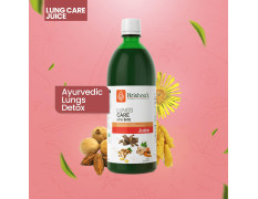 KRISHNA'S HERBAL & AYURVEDA Lungs Care Juice 1000 Ml | Lungs Cleaner For Detoxification And Supports Respiratory System