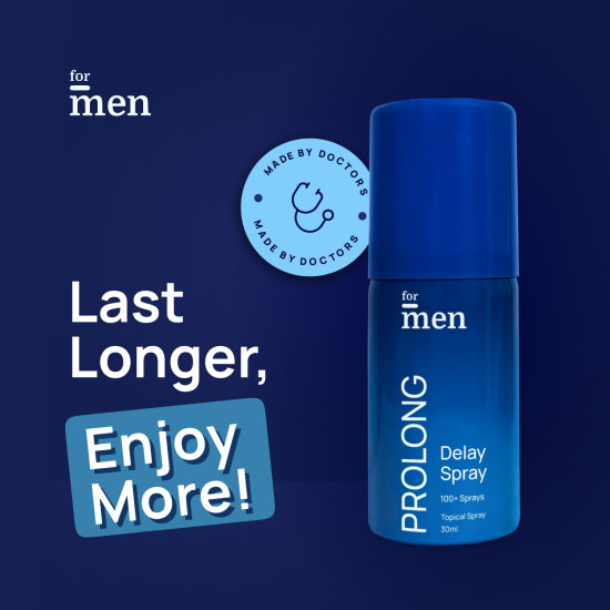 Formen JOYMAX Love Kit | Chocolate Flavor Condoms -10 Count and Prolong Spray - 30 g | Honeymoon Gift for Couples