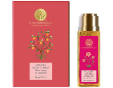Forest Essentials Luxury Sugar Soap Bitter Orange & Cinnamon Ayurvedic & Forest Essentials Delicate Facial Cleanser Mashobra Honey Combo