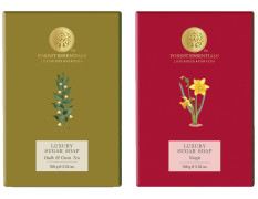 Forest Essentials Luxury Sugar Soap Nargis Ayurvedic Luxury Handmade Soap & Forest Essentials Luxury Sugar Soap Oudh & Green Tea Combo