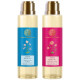 Forest Essentials After Bath Oil Indian Rose Absolute & Forest Essentials After Bath Oil Madurai Jasmine & Mogra Combo