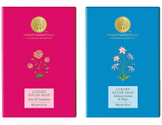 Forest Essentials Luxury Sugar Soap Madurai Jasmine & Mogra & Forest Essentials Luxury Sugar Soap Rose Combo