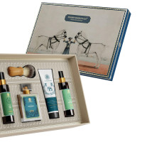 Forest Essentials Gentlemen's Gift Box & Forest Essentials Delicate Facial Cleanser Kashmiri Saffron & Neem Combo