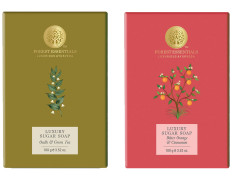Forest Essentials Luxury Sugar Soap Oudh & Green Tea & Forest Essentials Luxury Sugar Soap Bitter Orange & Cinnamon Ayurvedic Combo
