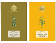 Forest Essentials Luxury Sugar Soap Sandalwood & Forest Essentials Luxury Sugar Soap Oudh & Green Tea Combo