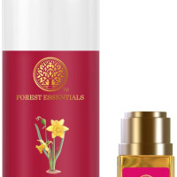 Forest Essentials Ultra-Rich Body Milk Nargis & Forest Essentials Delicate Facial Cleanser Mashobra Honey Combo