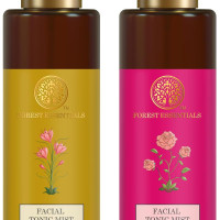 Forest Essentials Facial Tonic Mist Panchpushp & Forest Essentials Facial Tonic Mist Pure Rosewater Combo