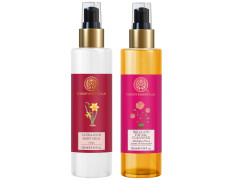 Forest Essentials Ultra-Rich Body Milk Nargis & Forest Essentials Delicate Facial Cleanser Mashobra Honey Combo