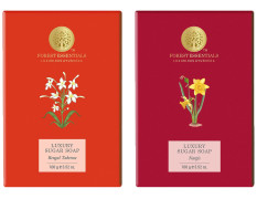 Forest Essentials Luxury Sugar Soap Nargis Ayurvedic Luxury Handmade Soap & Forest Essentials Luxury Sugar Soap Bengal Tuberose Ayurvedic Combo