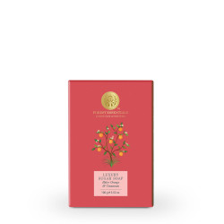 Forest Essentials Luxury Sugar Soap Madurai Jasmine & Forest Essentials Luxury Sugar Soap Bitter Orange & Forest Essentials Luxury Sugar Soap Rose & Cardamom Ayurvedic Luxury Handmade Soap