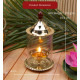 ServDharm Akhand Diya (Medium 6 Inch; 15 cm , Brass)