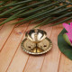 ServDharm Akhand Diya (Medium 6 Inch; 15 cm , Brass)