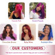 Paradyes Lighten Up! Bleach Pack + Top 5 Hair Color Sample Box (Carola Pink, Comrii Purple, Chocolate Brown, Ruby Wine & Rudolphi Blue)