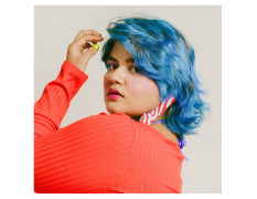 Paradyes Semi-permanent Cyan Skies DIY Conditioner Based Hair Colour 120 gm and Lighten Up! Bleach Pack 30 Vol. for all Hair Types