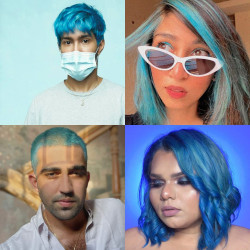 Paradyes Semi-permanent Superba Aqua DIY Conditioner Based Hair Colour 120 gm and Lighten Up! Bleach Pack 30 Vol. for all Hair Types