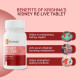 Krishna's Kidney Re-Live Tablet - 80 tab | Enriched with extracts of Punarnava, Arjun Chal, Pushkar Mool, Gokhru & 20 Herbs | Improving Kidney Function | Ayurvedic Health Supplement