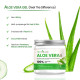 Attar Ayurveda Natural Aloe vera gel for Face, Skin & Hair (200 ml) | With Vit-E and Cucumber extracts | Non-Sticky, Free from Parabens, Silicon, Mineral oil