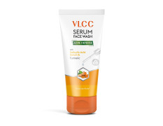 VLCC Serum Facewash - 100ml | with Salicylic Acid Serum to Unclog Pores & Turmeric to Reduce Active Acne | Dermatologically Tested | Kills 99% germs that cause acne