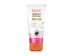 VLCC Serum Facewash - 100ml | with Vitamin C Serum Rich in Antioxidants & Mulberry Extract to Reduce Blemishes & Bright Glow | Dermatologically Tested
