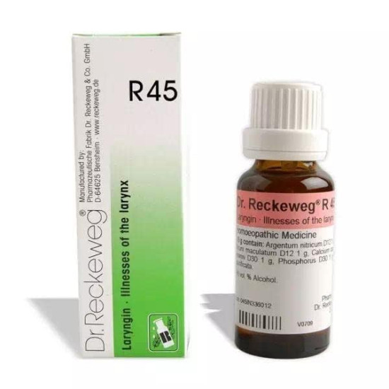 Dr Reckeweg R45 Pack of 2 (2x22ml) By Yurve