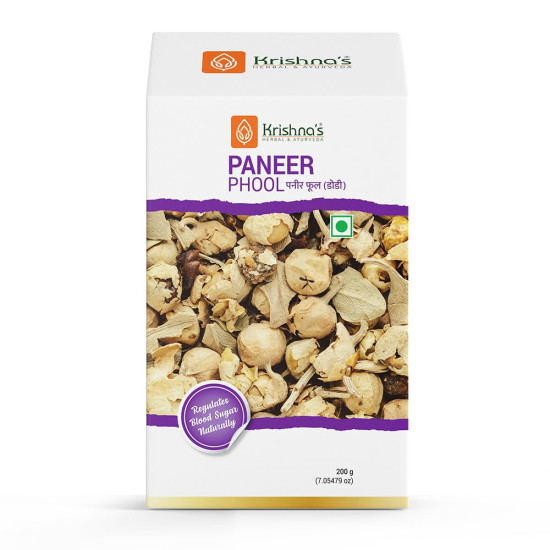 Krishna's Paneer Phool - 200 g | Paneer Doda | Lowering the blood sugar | Regulating liver functions | Weight Management