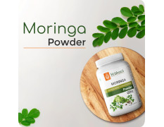 Krishna's Herbal & Ayurveda Pure Moringa Leaf Powder (100gms), Drumstick Leaf Powder Good for Hair, Skin and Immunity, Rich in Multivitamins
