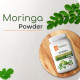 Krishna's Herbal & Ayurveda Pure Moringa Leaf Powder (100gms), Drumstick Leaf Powder Good for Hair, Skin and Immunity, Rich in Multivitamins