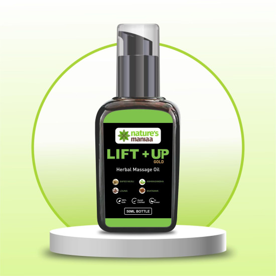 Nature's Maniaa Extra Lift-Up Massage Oil for Men - 50ml