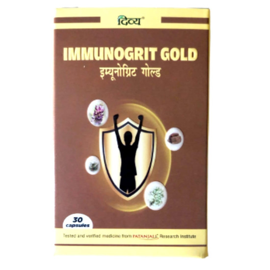 Divya Immunogrit Gold Capsule 30 Capsules 