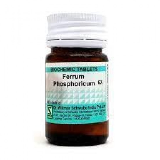 Dr Willmar Schwabe India Ferrum Phosphoricum Tablet 6X- 25GM (Pack of 2)
