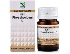 Dr. Willmar Schwabe India Kali Phosphoricum Tablet 6X-25 GM (Pck of 2)