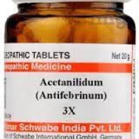 Dr Willmar Schwabe India Acetanilidum (Antifebrinum) Tablet 3X (pack of 2)