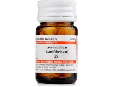 Dr Willmar Schwabe India Acetanilidum (Antifebrinum) Tablet 3X (pack of 2)