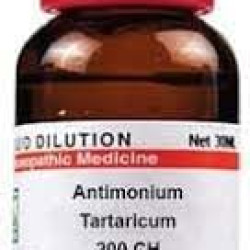 Dr Willmar Schwabe India Antimonium Tartaricum 200 CH, 30ML (Pck of 2)