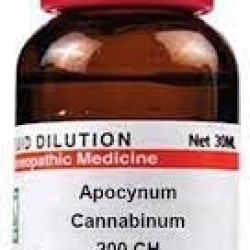 Dr Willmar Schwabe India Apocynum Cannabinum 200 C, 30ML (Pack of 2)