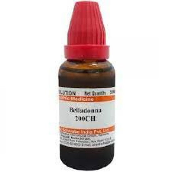 Dr Willmar Schwabe India Belladonna 200 CH, 30ML (Pack of 2)