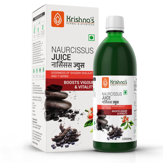 KRISHNA'S HERBAL & AYURVEDA Krishna'S Naurcissus Juice-1000 Ml Ayurvedic Ingredients Ashwagandha,Kaunch Beej,Vidari Kand,Shatawari,Akarkara,Safed Musli,Gokhru Etc Helps In Boosting Stamina KRISHNA'S HERBAL & AYURVEDA Krishna'S Naurcissus Juice-1000 Ml Ayurvedic Ingredients Ashwagandha,Kaunch Beej,Vidari Kand,Shatawari,Akarkara,Safed Musli,Gokhru Etc Helps In Boosting Stamina
