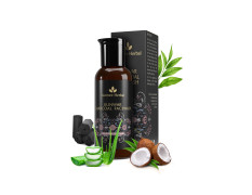 Avimee Herbal Kunwar Charcoal Facewash | For Oil & Dust Free Skin That Glows From Within | Deep Cleaning With Activated Charcoal & Neem Extracts (50 ml)