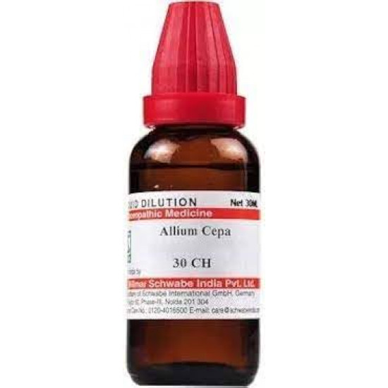 Dr. Willmar Schwabe India Allium Cepa 30 CH, 30Ml (Pack of 2)