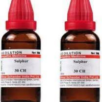 Dr. Willmar Schwabe India Sulphur 30CH, 30ML (Pack of 2)