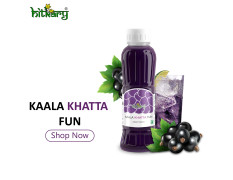 Hitkary Syrup - Kaala Khatta Fun Fruit, 700ml