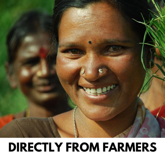 Pitaamah Kala Namak Rice | 1kg | Aromatic Rice | Traditionally Milled (Unpolished) | Diabetic Friendly | High in Zinc and Iron