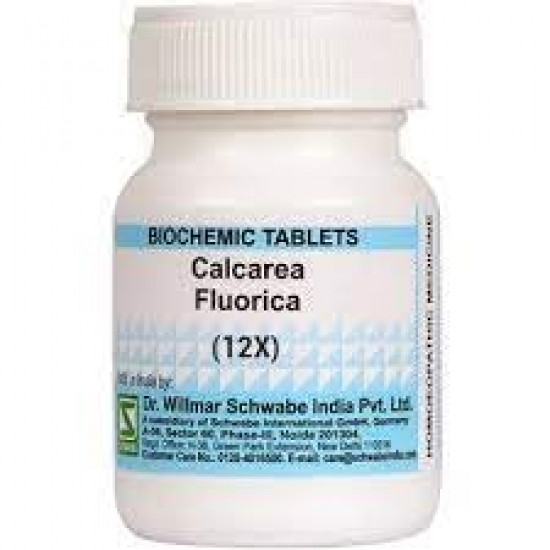 Dr. Willmar Schwabe India Calcarea Fluorica Tablet 12X -20GM (Pack of 2)